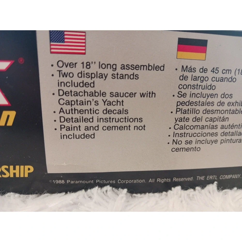 AMT ERTL Star Trek The Next Generation USS Enterprise Kit Model #6619 NEW